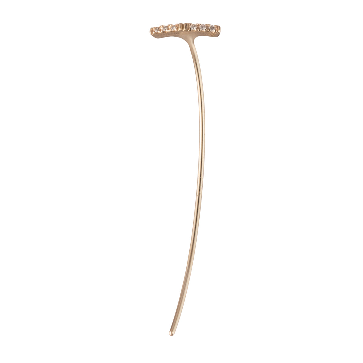 TRAPEZE Diamond Arrow Earring