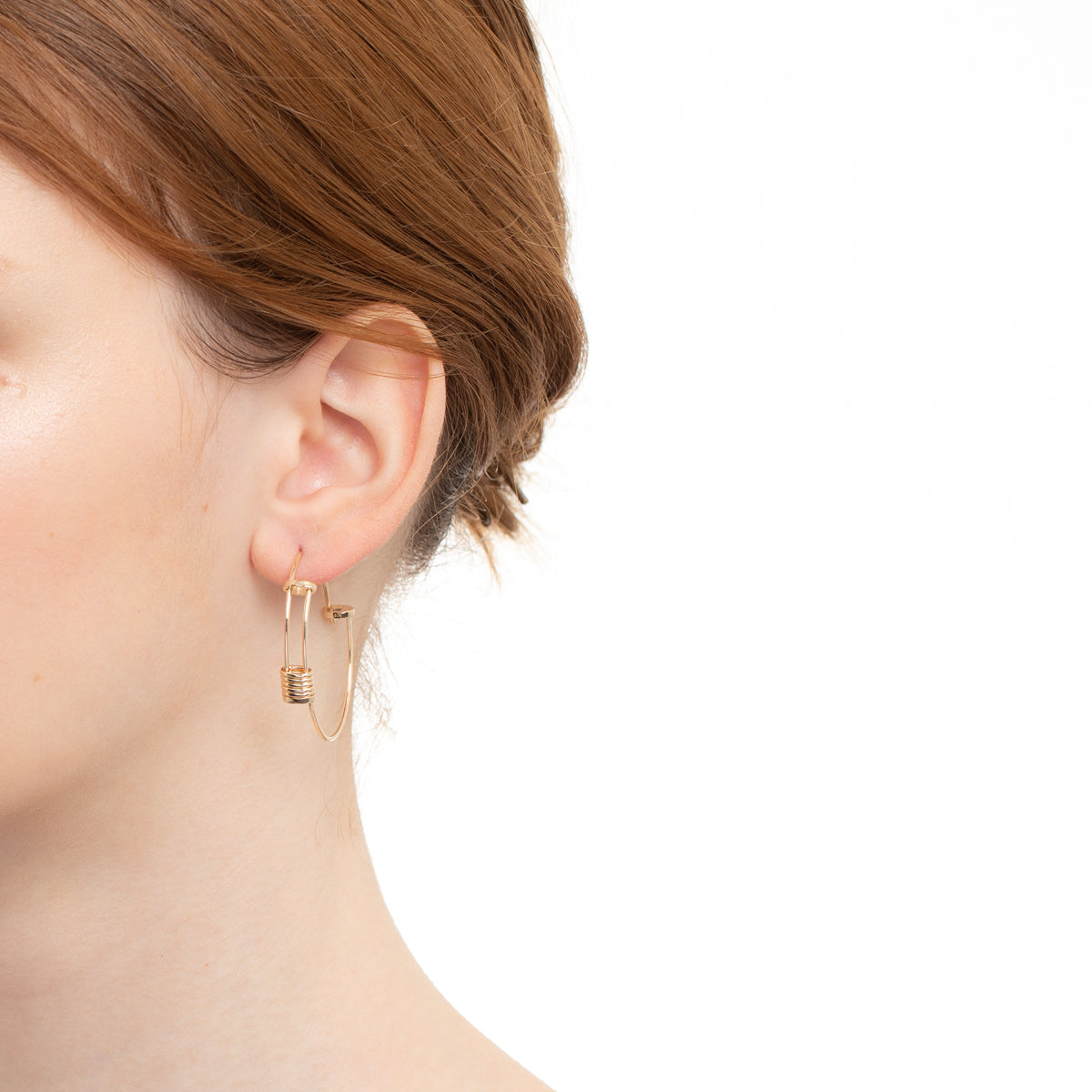 【Made-To-Order】 CONTORTIONISTHoop Earring Large size