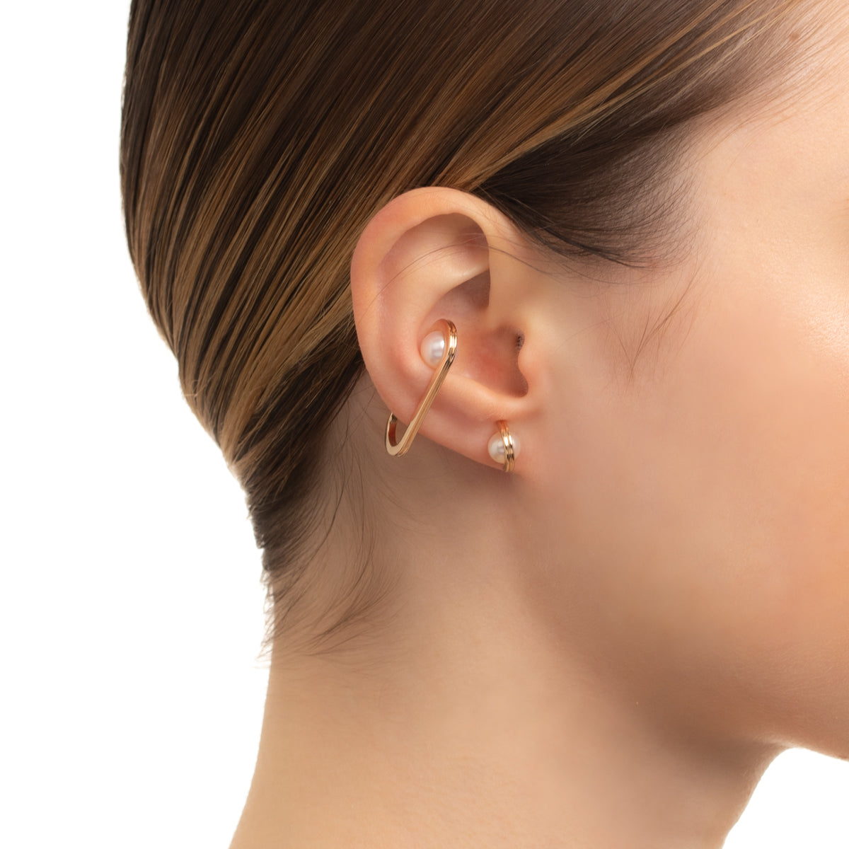 BELUGA Pearl Earring Small size