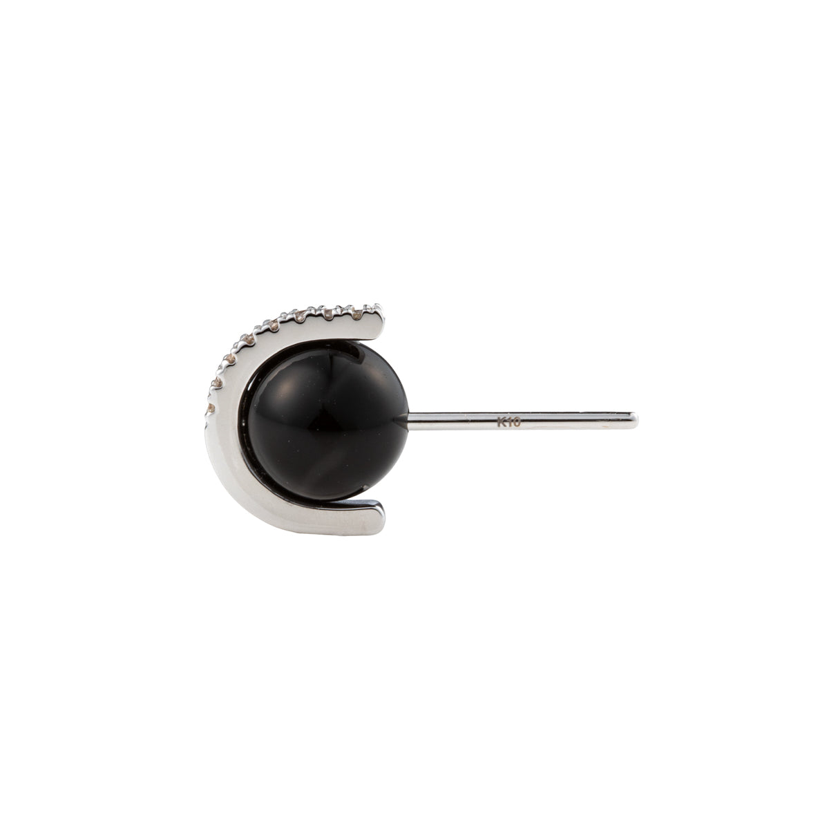 BELUGA Onyx Diamond Earring Medium size