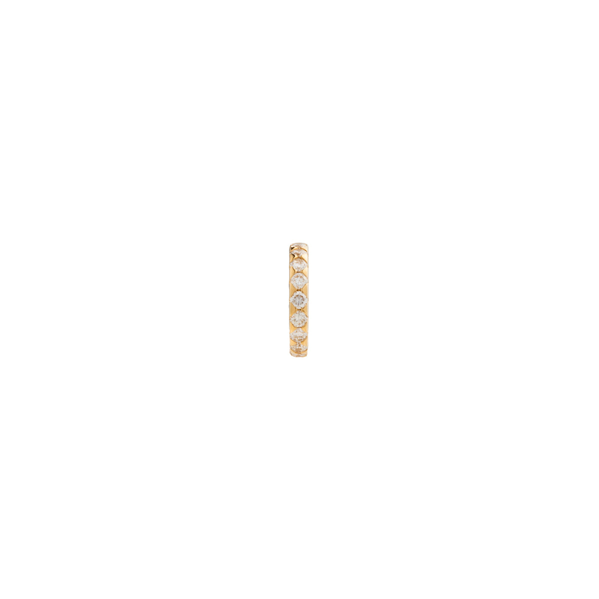 【Made-To-Order】 18K SHARK TEETH Diamond Ear Cuff Small size