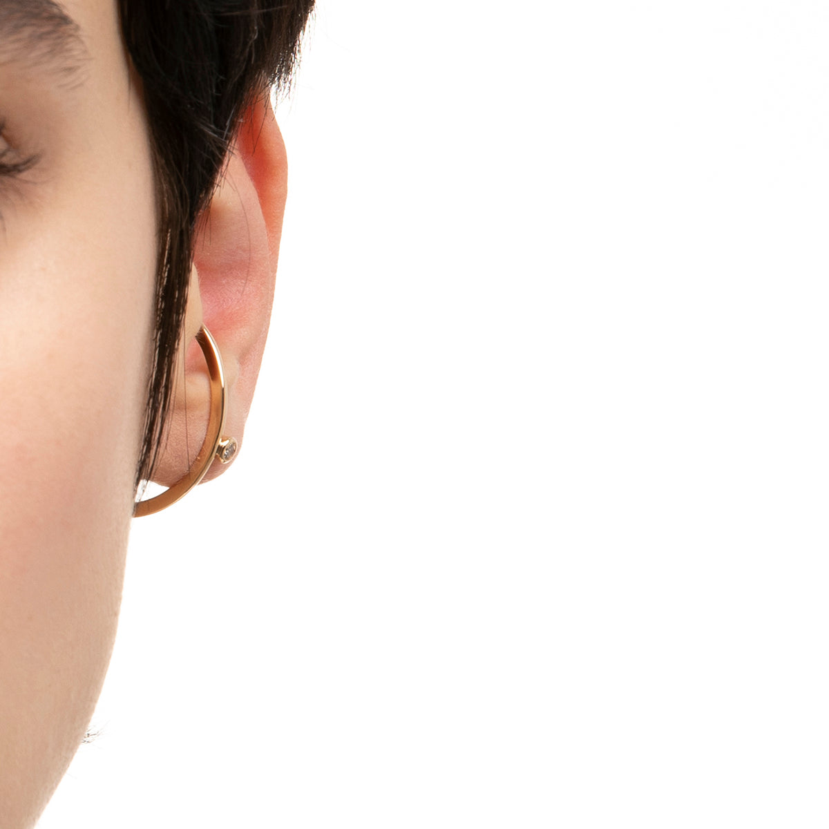 BOW Diamond Earring