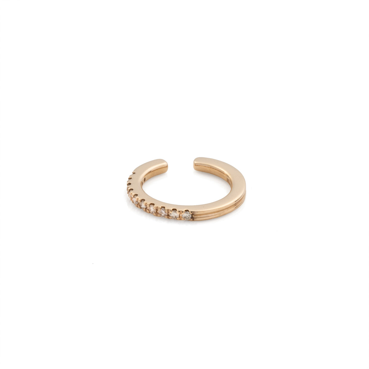 GOSSAMER Diamond Ear Cuff Small size