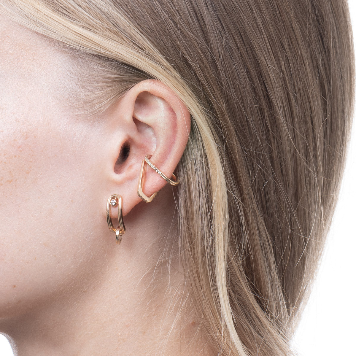 GOSSAMER Diamond Ear Cuff