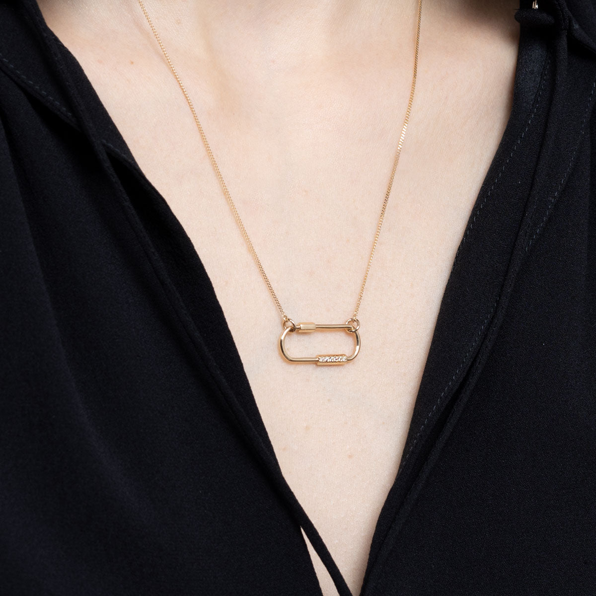 MIRÓ Diamond Prism Necklace