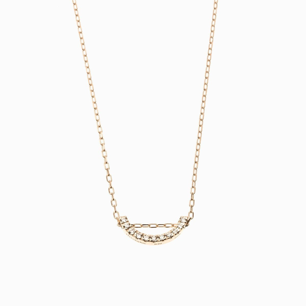 BOW Diamond Necklace Small size