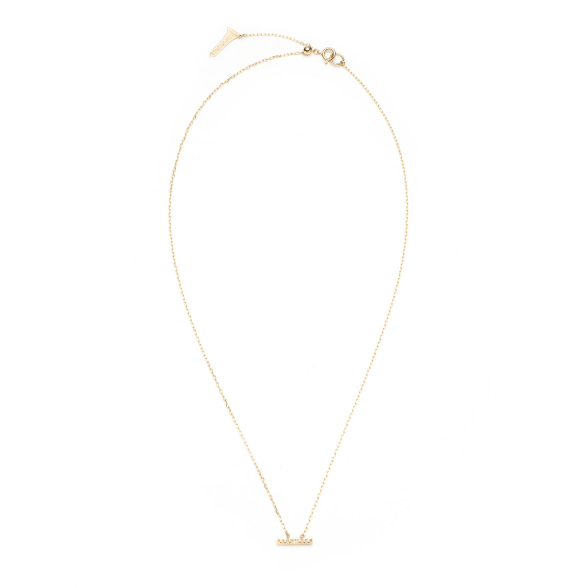 TRAPEZE Diamond Necklace Small size