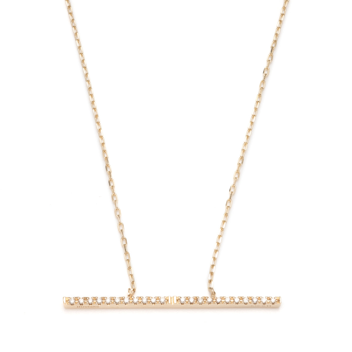 TRAPEZE Diamond Necklace Large size