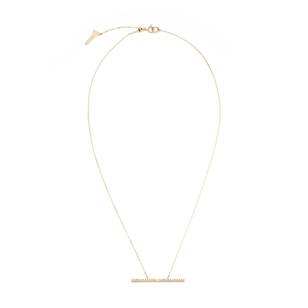TRAPEZE Diamond Necklace Large size