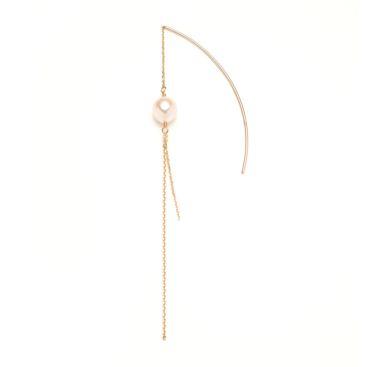 Akoya Pearl Chain Earring