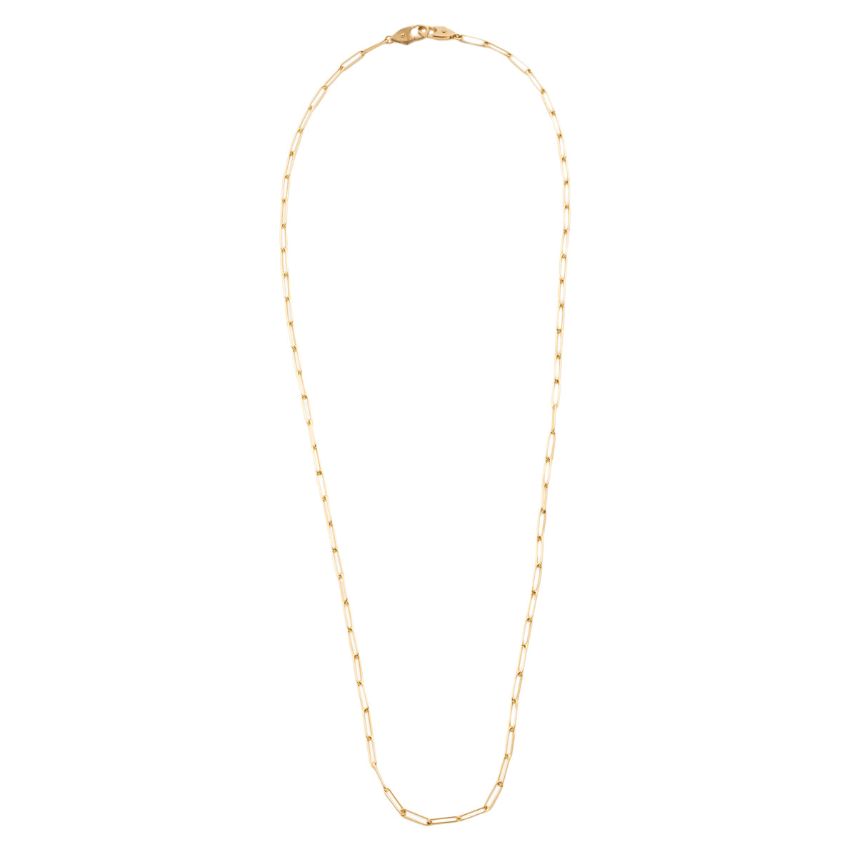 18K ALL ABOUT BASICS Ladder Chain Necklace