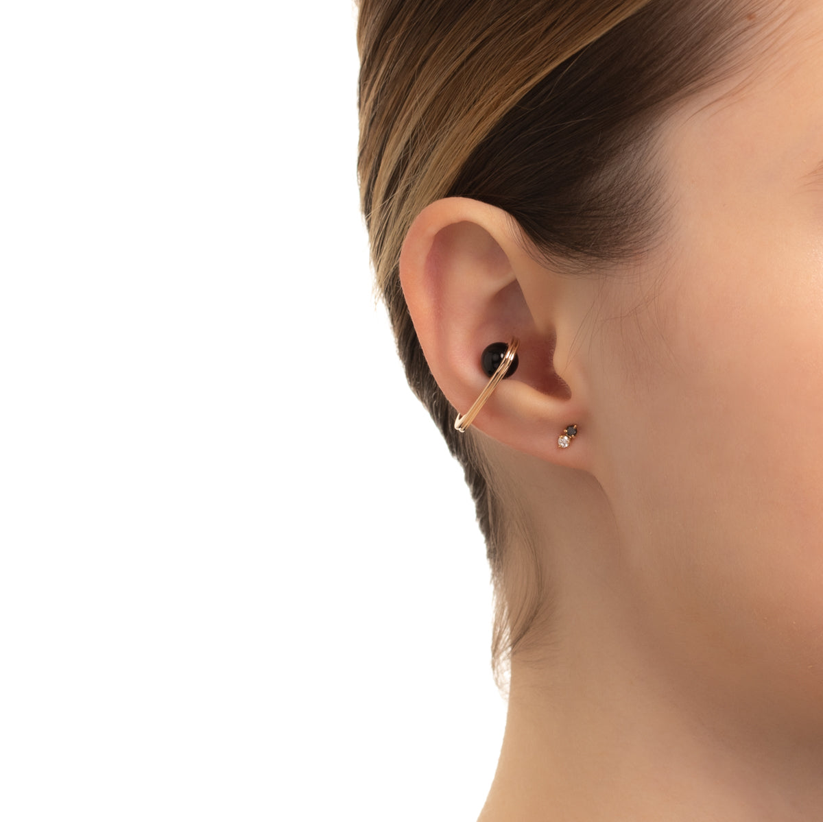 BELUGA Onyx Ear Cuff