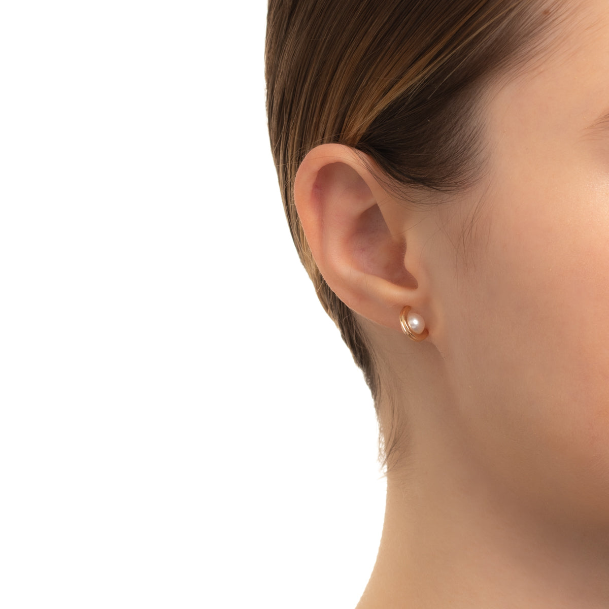 BELUGA Pearl Earring Small size