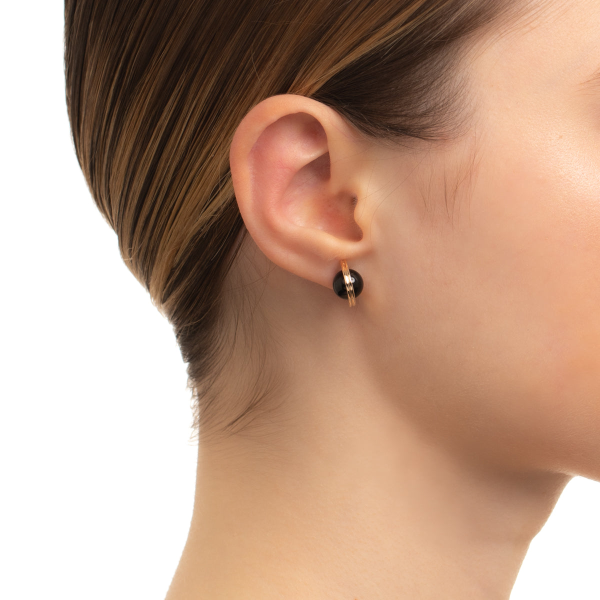 BELUGA Onyx Earring Medium size