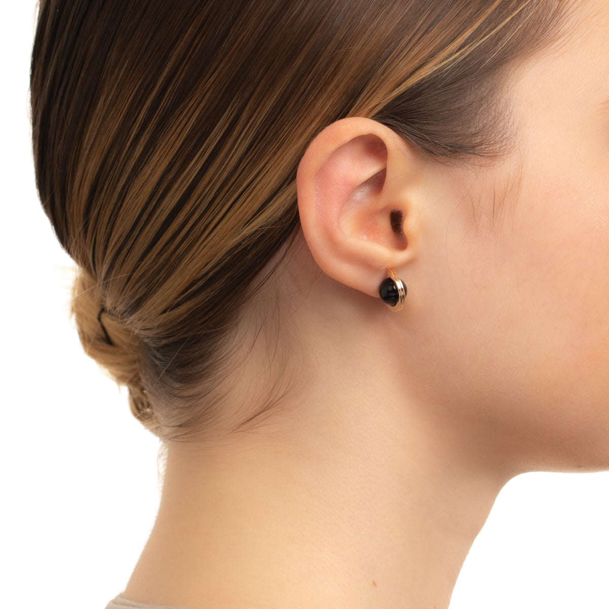 BELUGA Onyx Earring Medium size