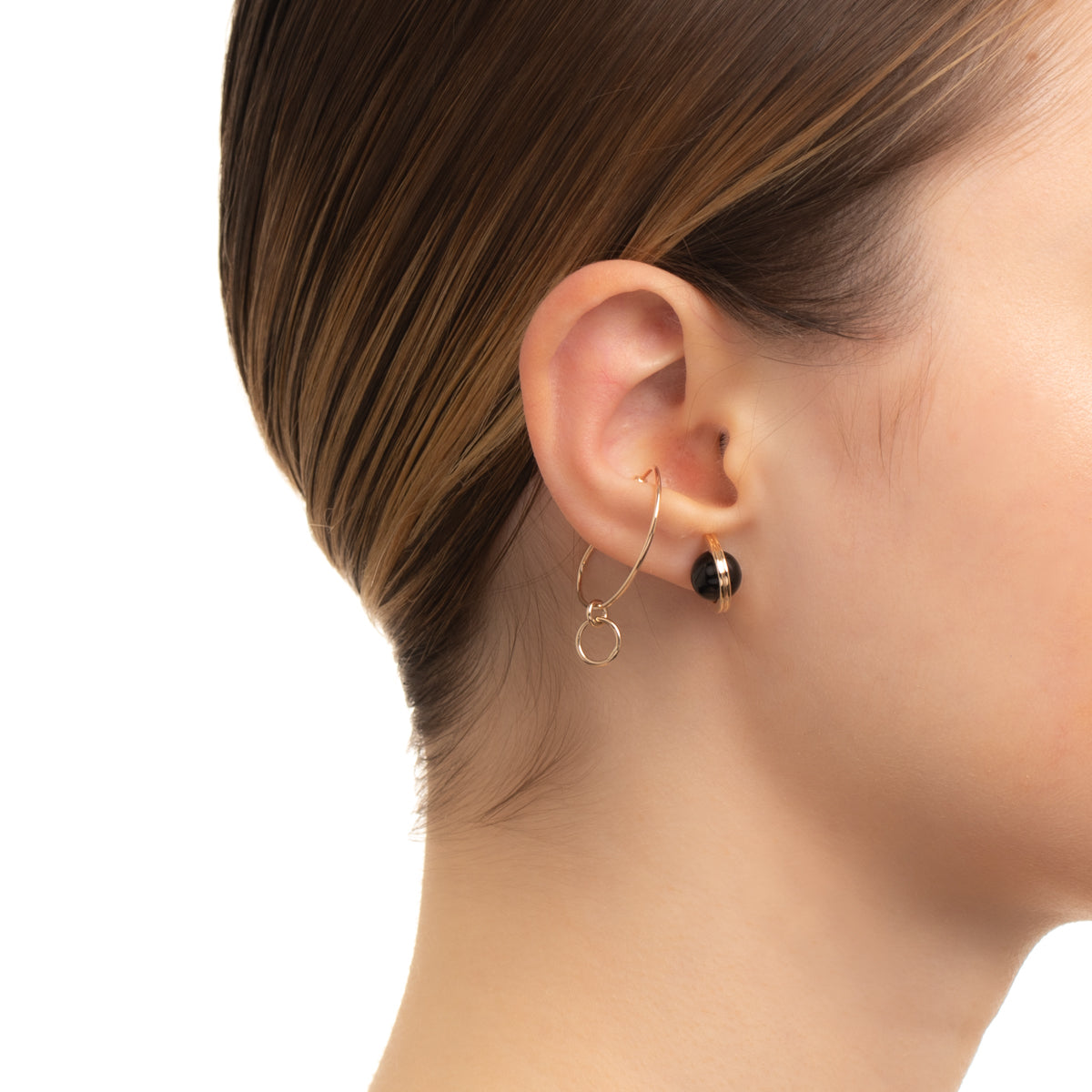 BELUGA Onyx Earring Medium size