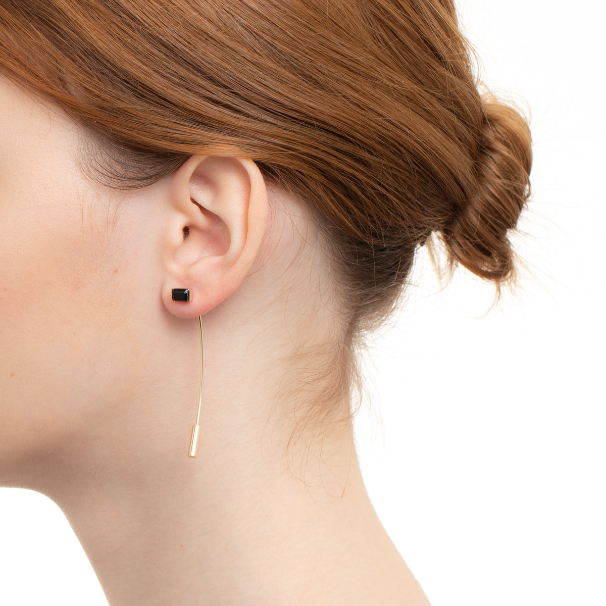 BIRD OF PARADISE Stone Arrow Earring