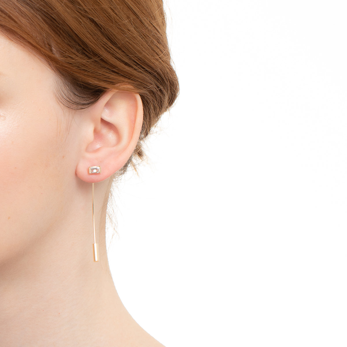 BIRD OF PARADISE Stone Arrow Earring