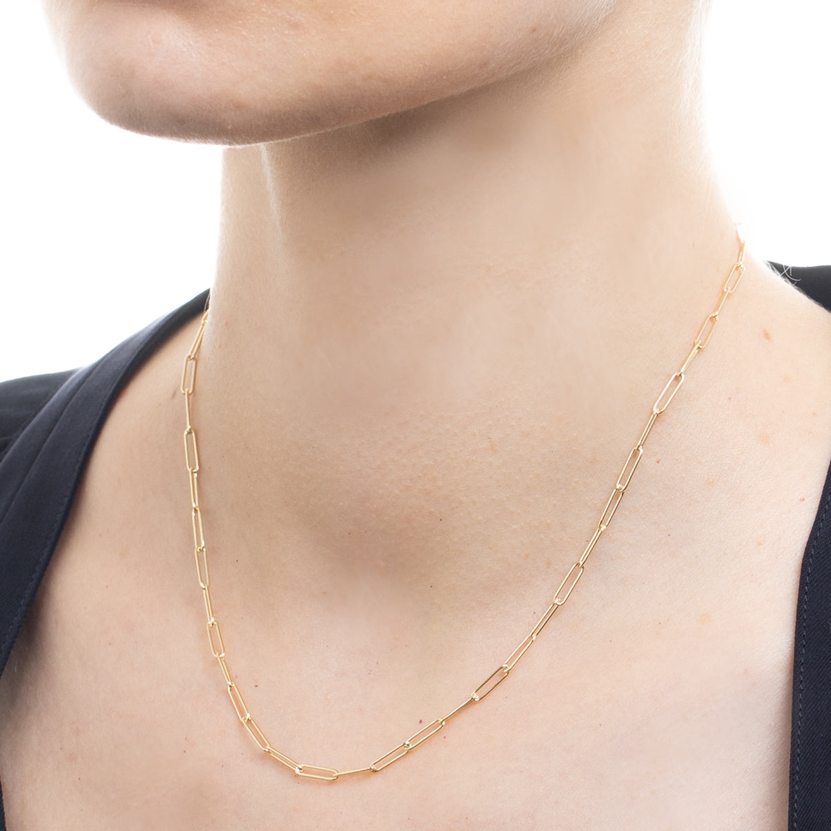 18K ALL ABOUT BASICS Labber Chain Necklace