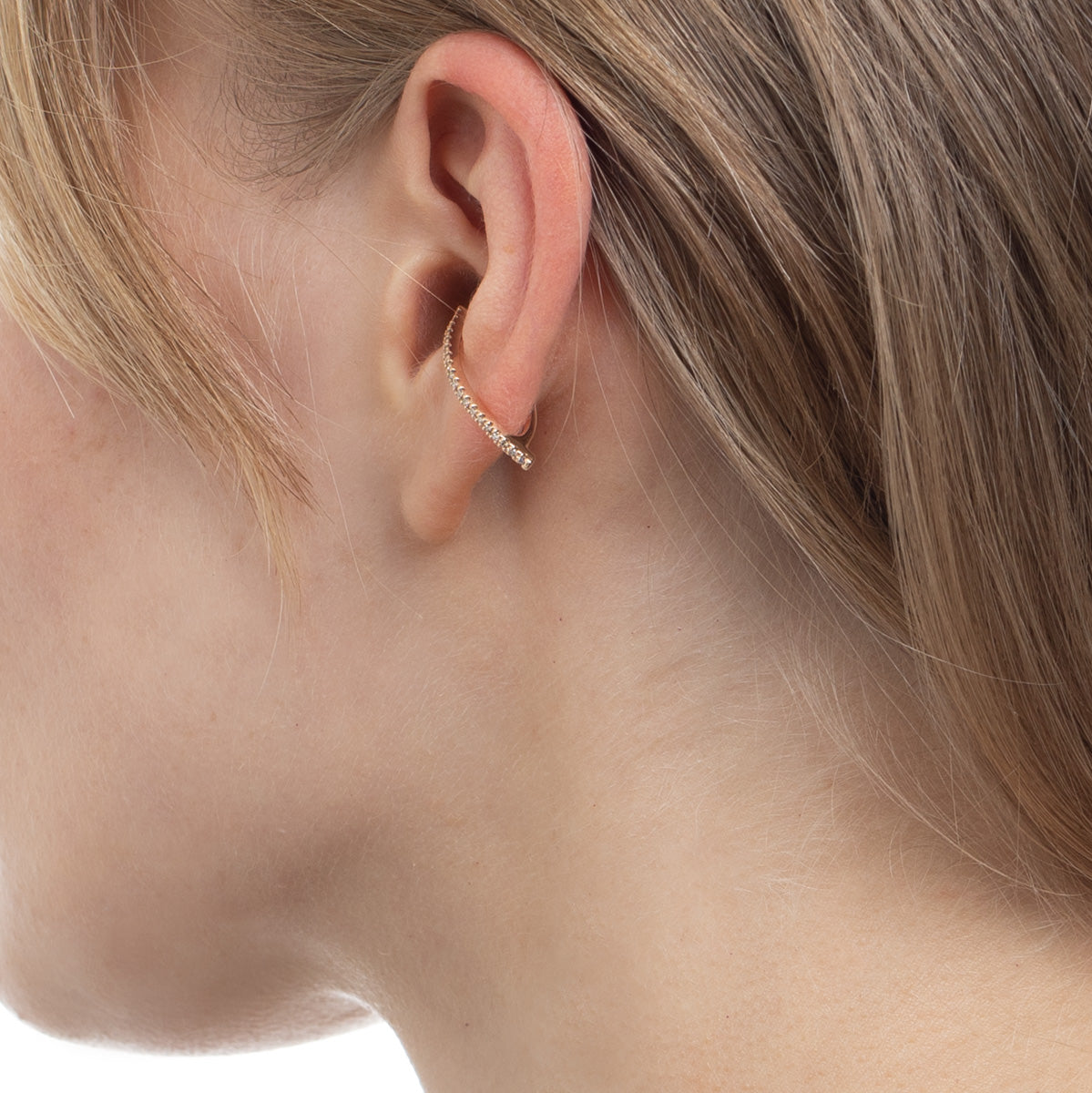 BOW Diamond Ear Cuff