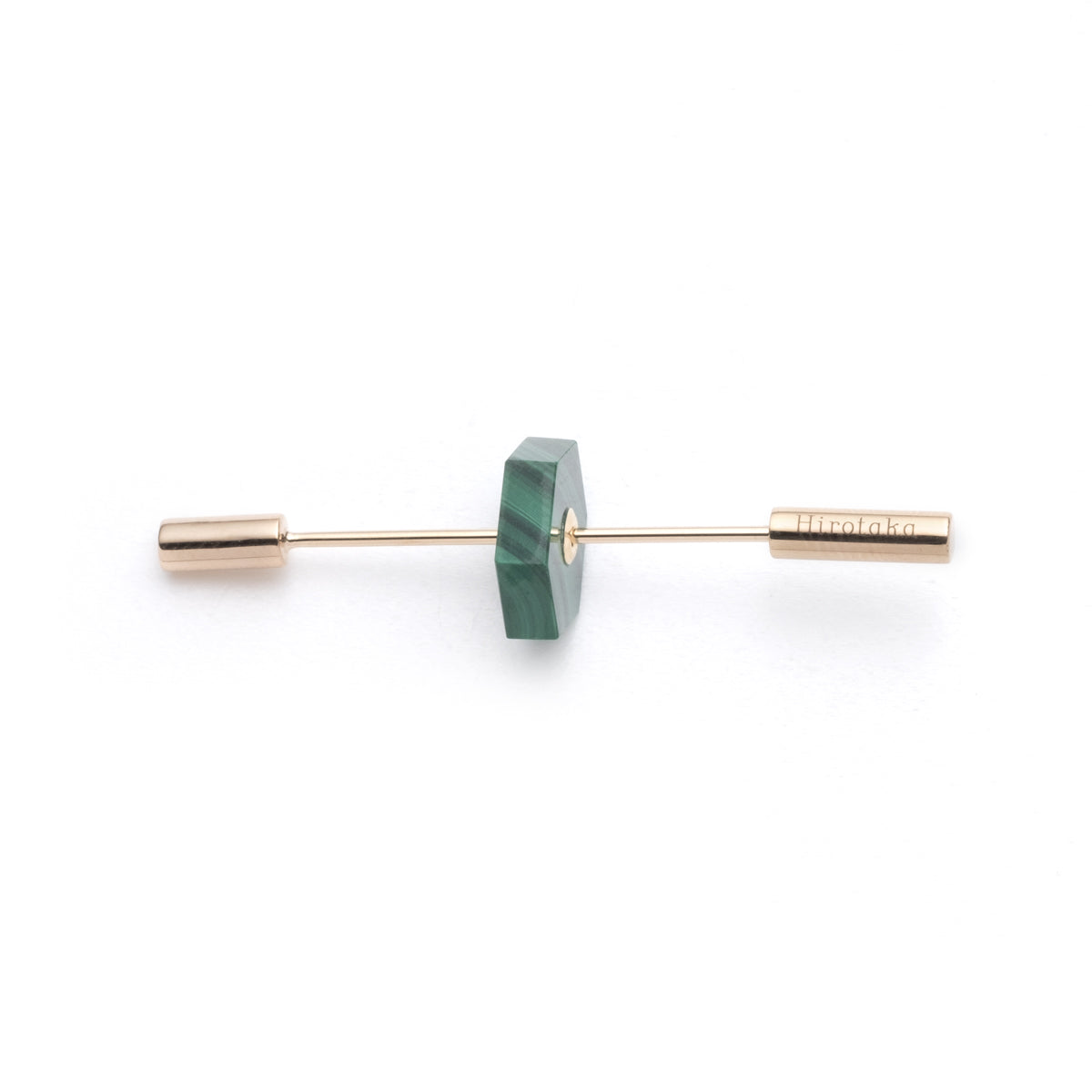 Short SPEAR Earring, Malachite