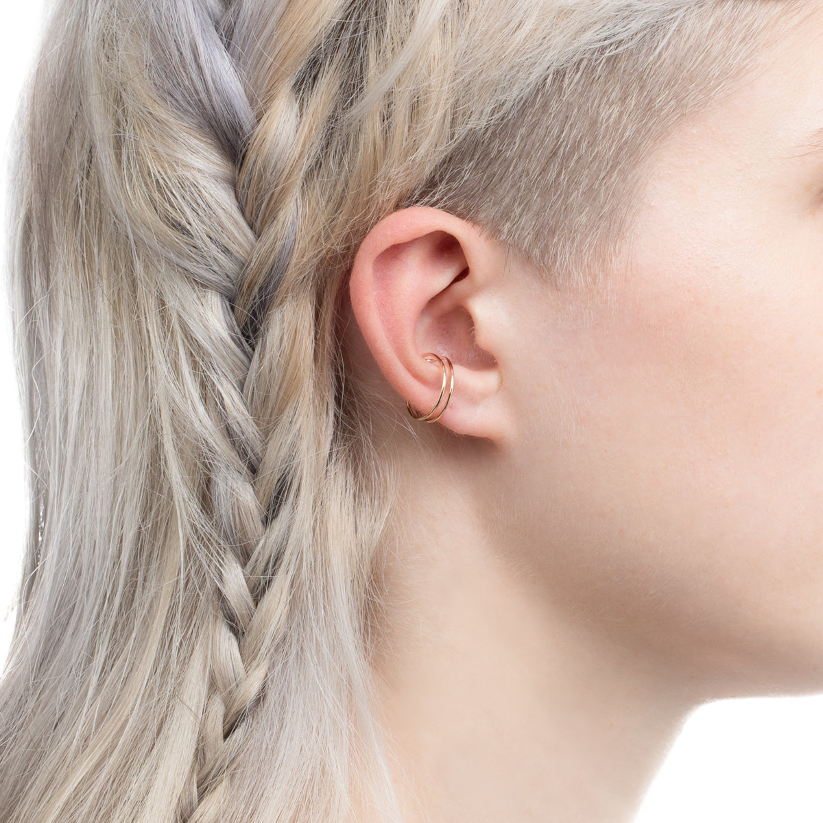 ALL ABOUT BASICS Double Line Ear Cuff