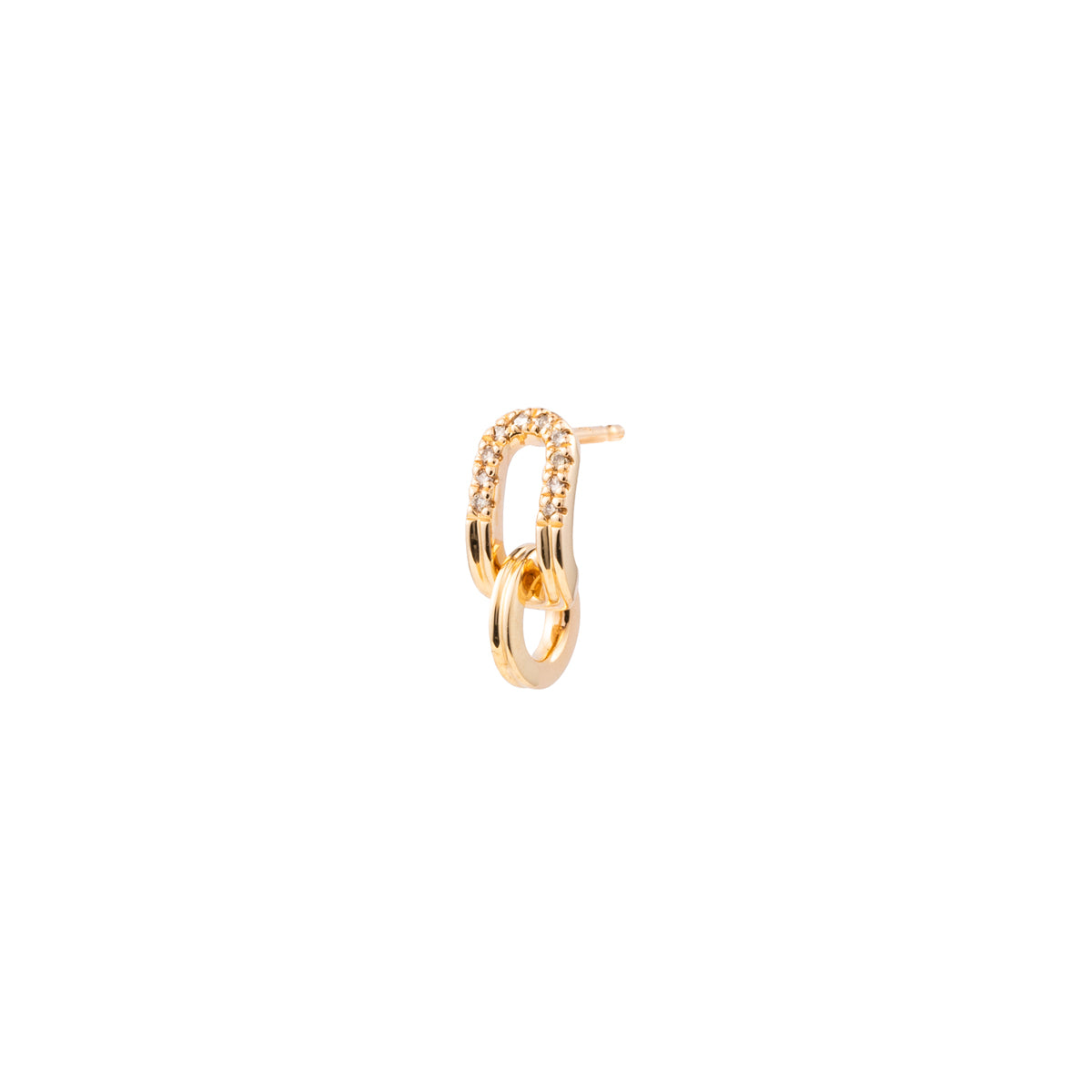 BELUGA Oblong Diamond Earring