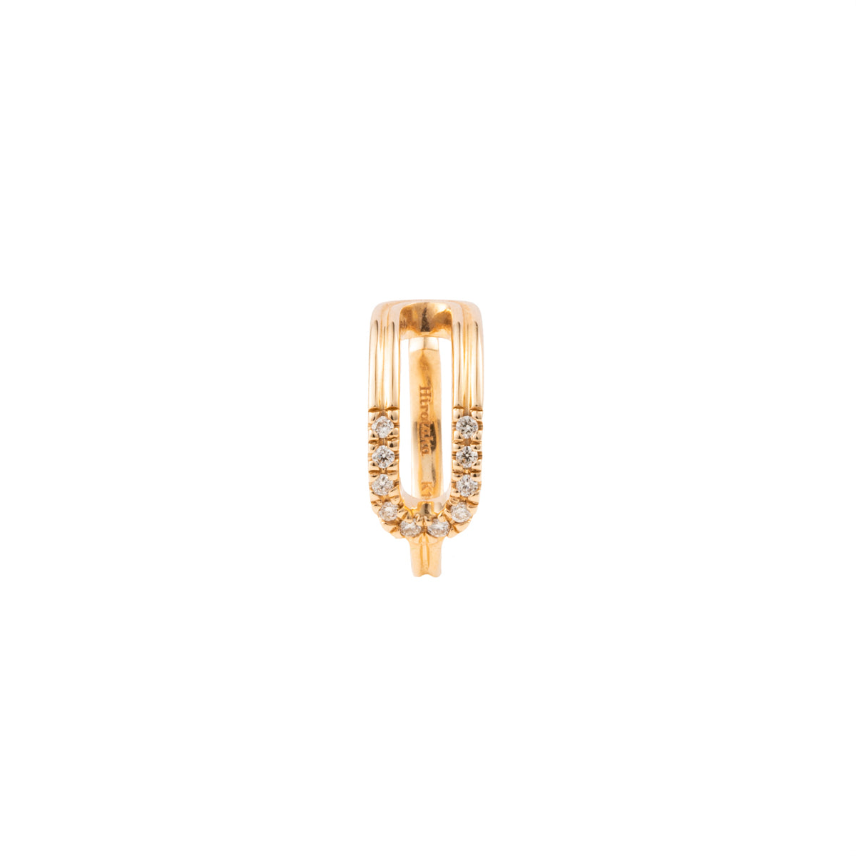 BELUGA Oblong Diamond Ear Cuff