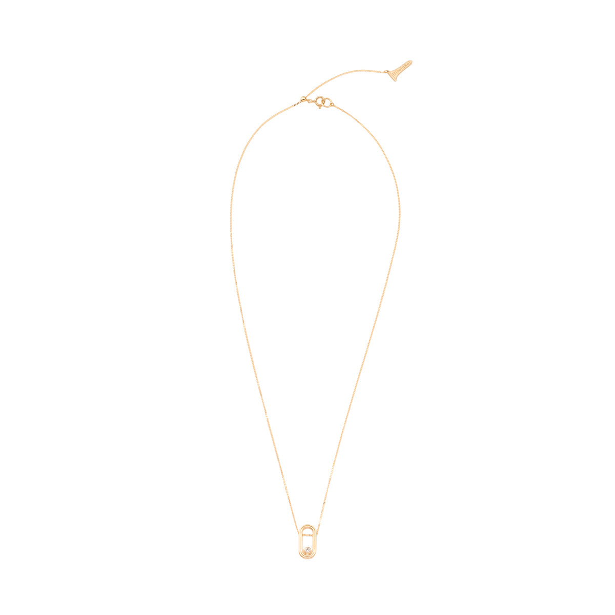 BELUGA Oblong Diamond Necklace