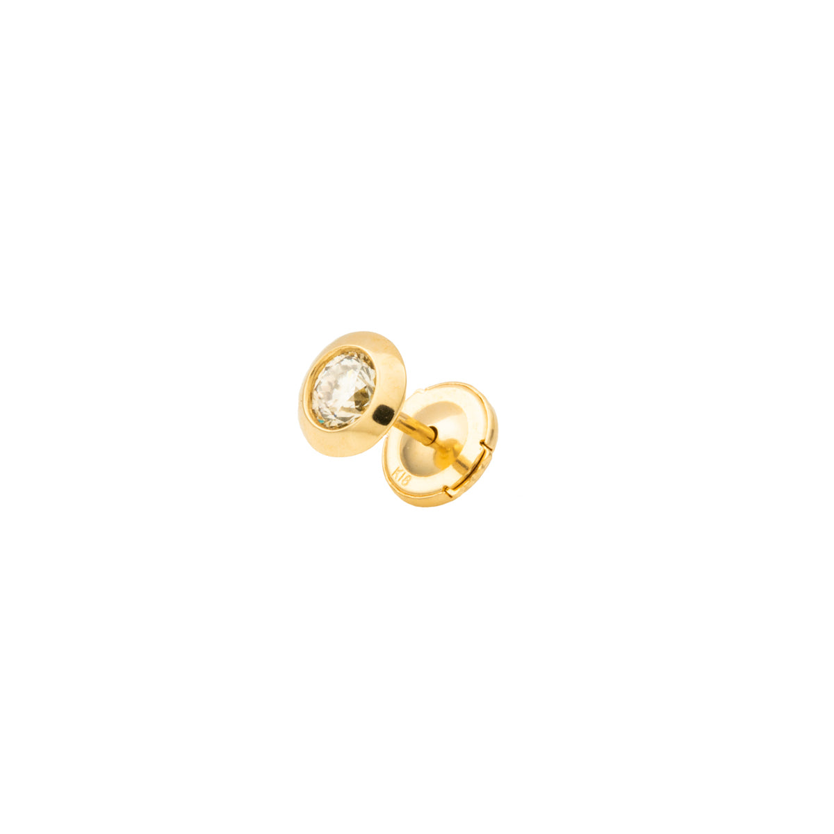 18K CASCADE Diamond Stud Earring