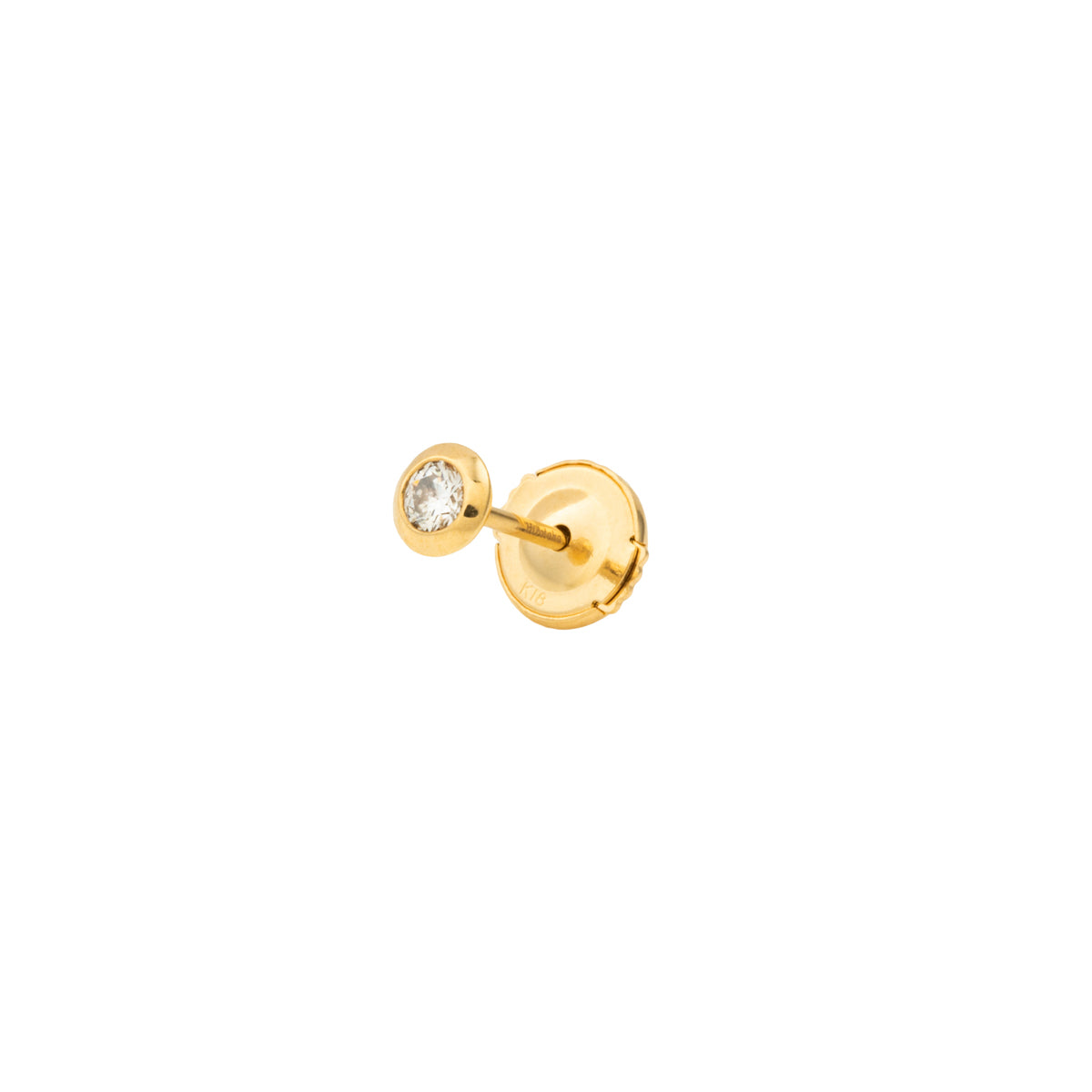 18K CASCADE Diamond Stud Earring