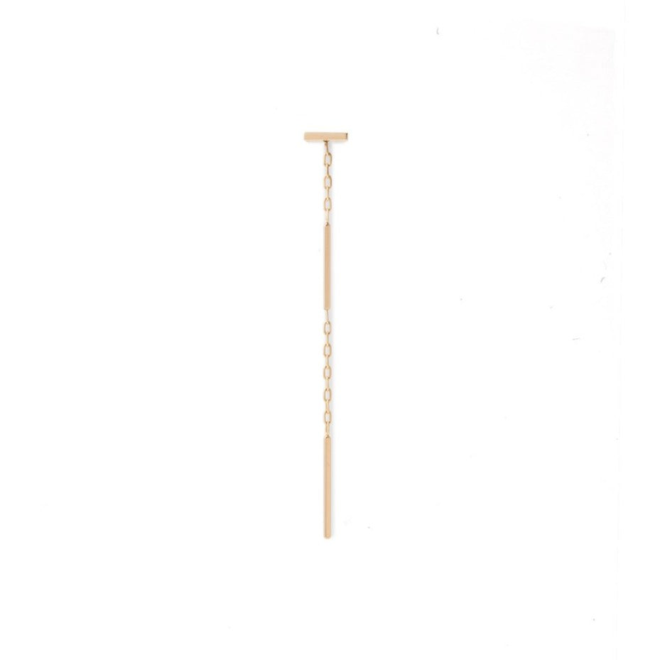 ALL ABOUT BASICS Toggle Chain Earring