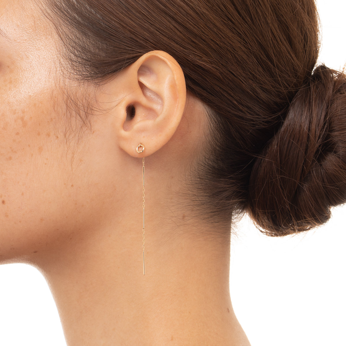 ALL ABOUT BASICS Toggle Chain Earring