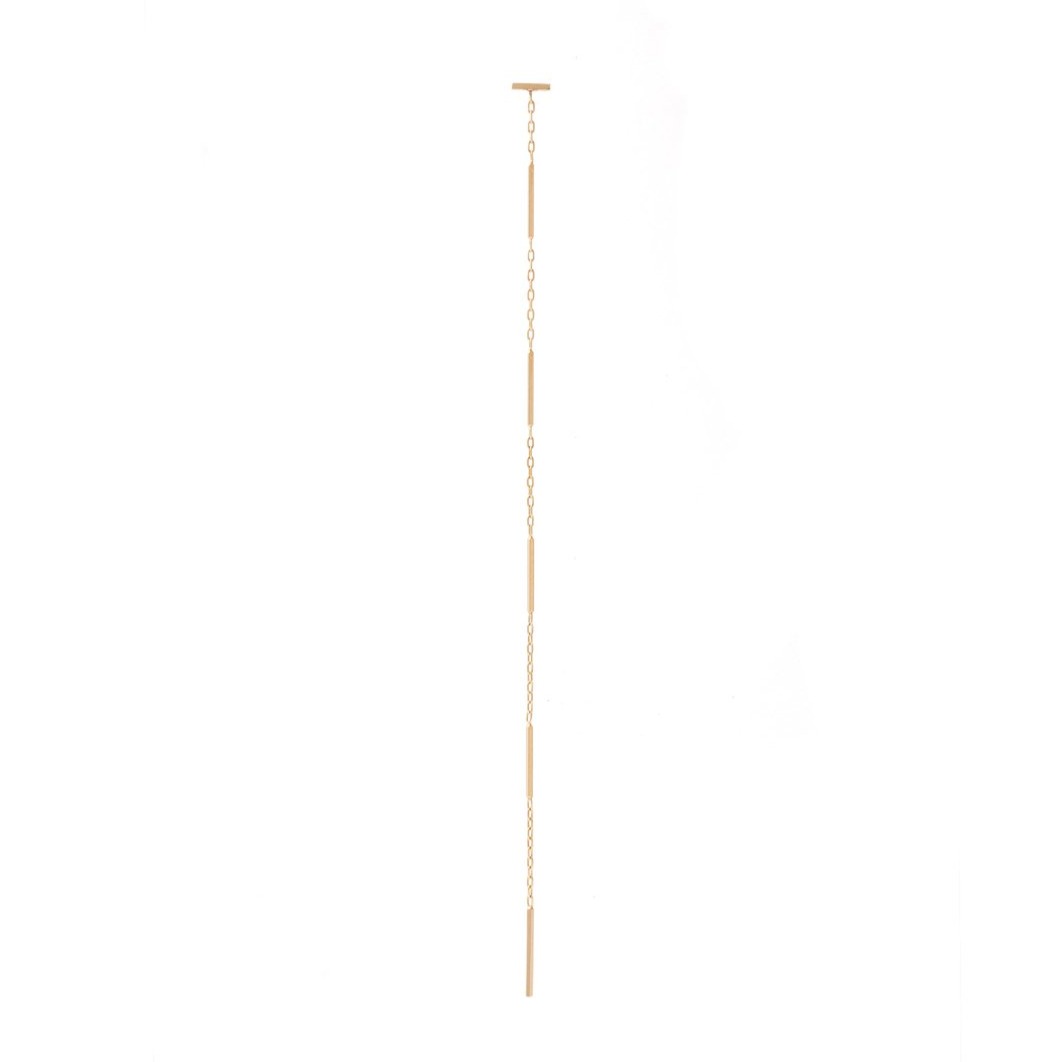ALL ABOUT BASICS Toggle Chain Earring