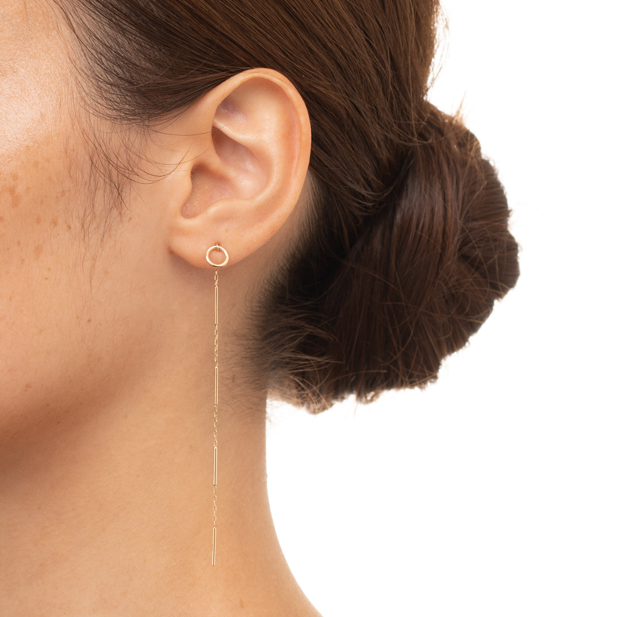 ALL ABOUT BASICS Toggle Chain Earring