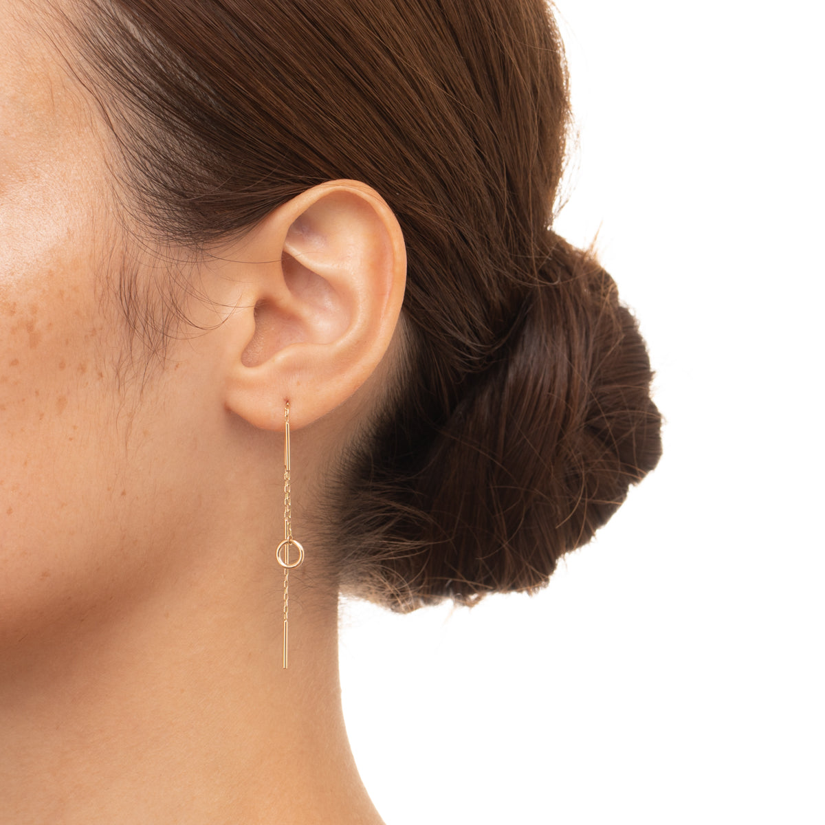 ALL ABOUT BASICS Toggle Chain Earring