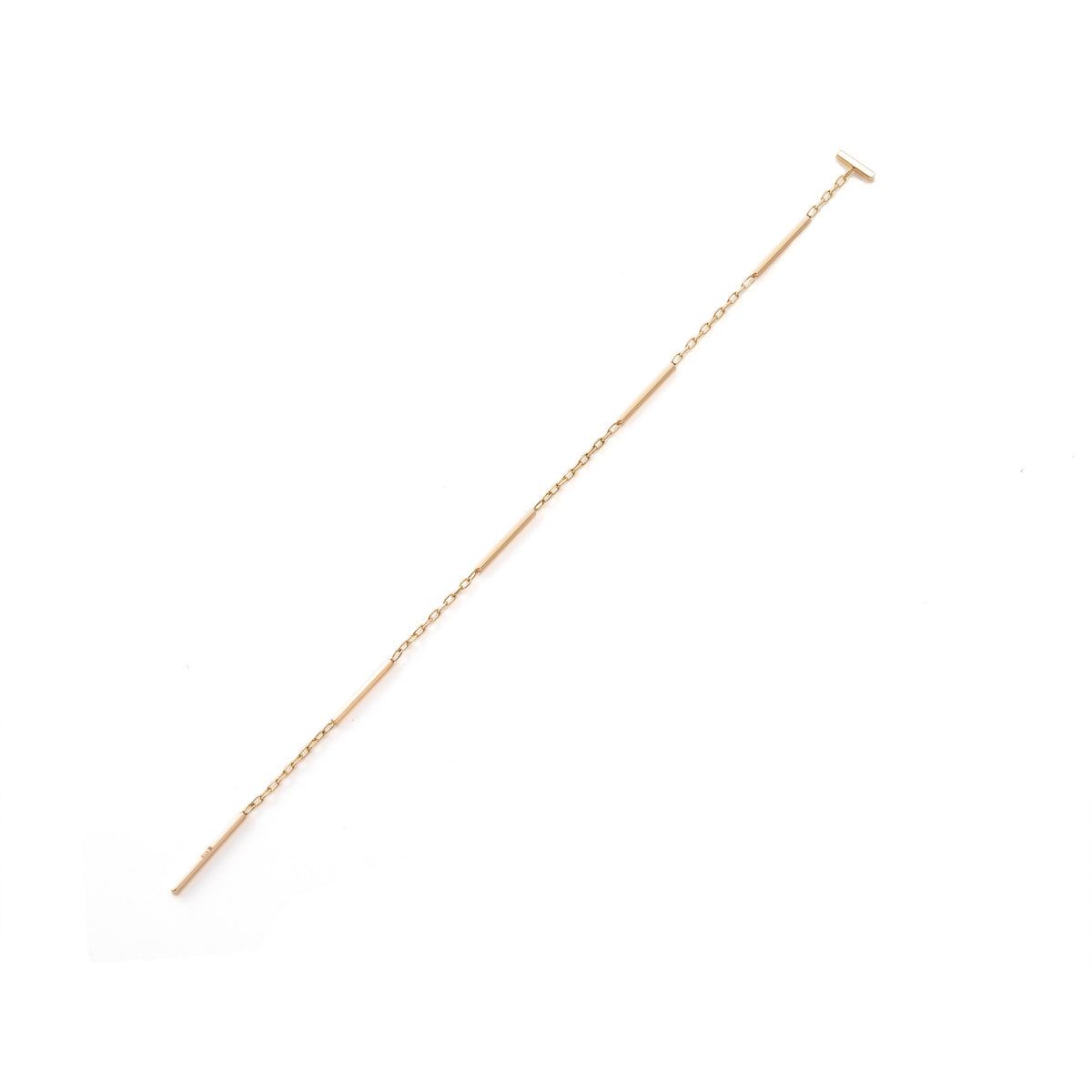 ALL ABOUT BASICS Toggle Chain Earring