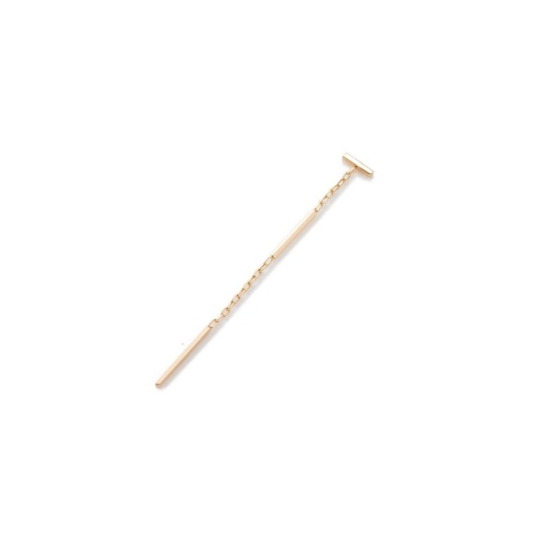 ALL ABOUT BASICS Toggle Chain Earring