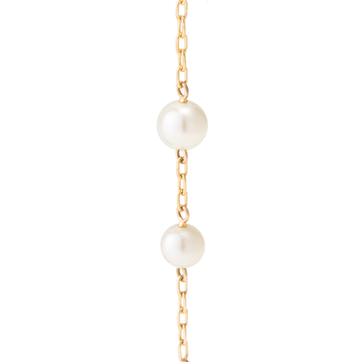 ALL ABOUT BASICS Toggle Pearl Chain Earring