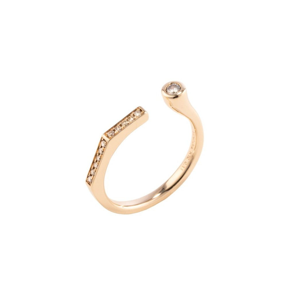 MANHATTAN Diamond Cuff Ring