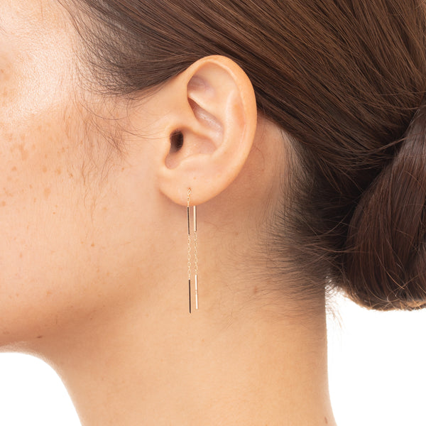 "All About Basics" Toggle Chain Earring