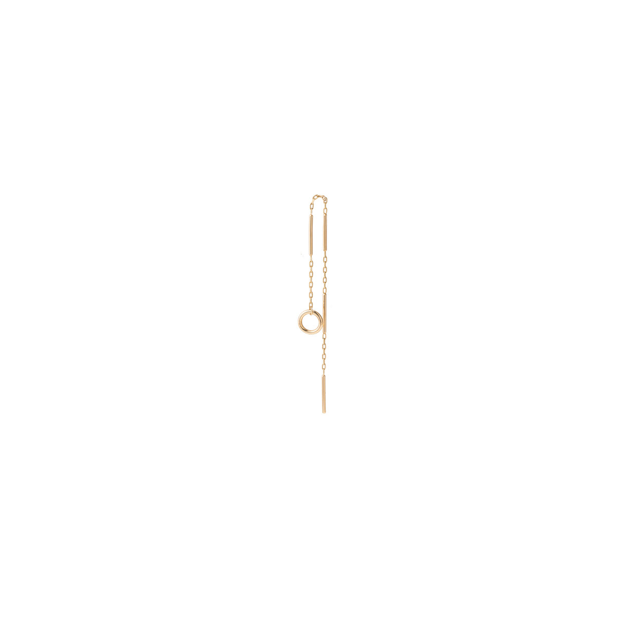 ALL ABOUT BASICS Toggle Chain Earring