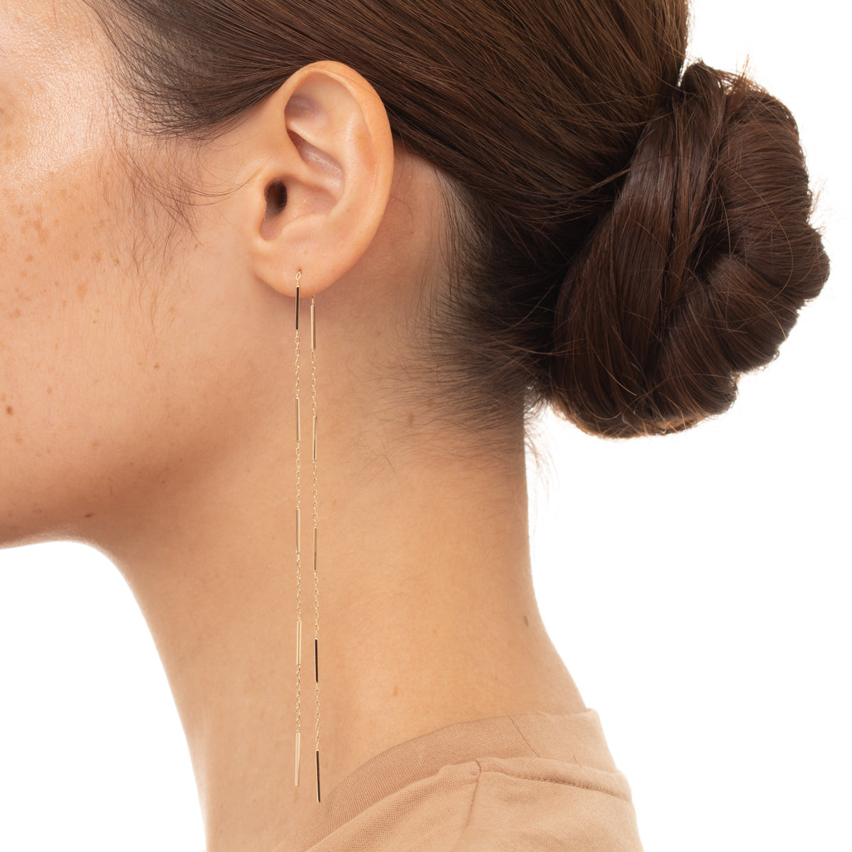 ALL ABOUT BASICS Toggle Chain Earring