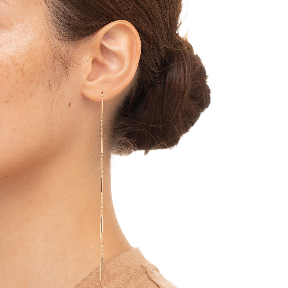 ALL ABOUT BASICS Toggle Chain Earring