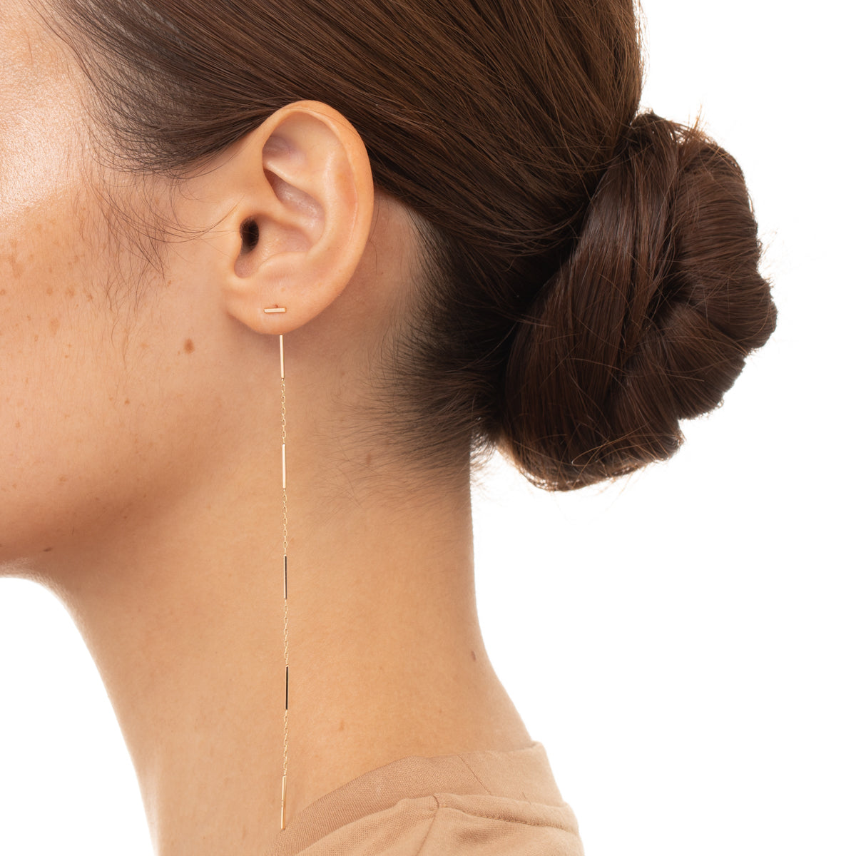 ALL ABOUT BASICS Toggle Chain Earring