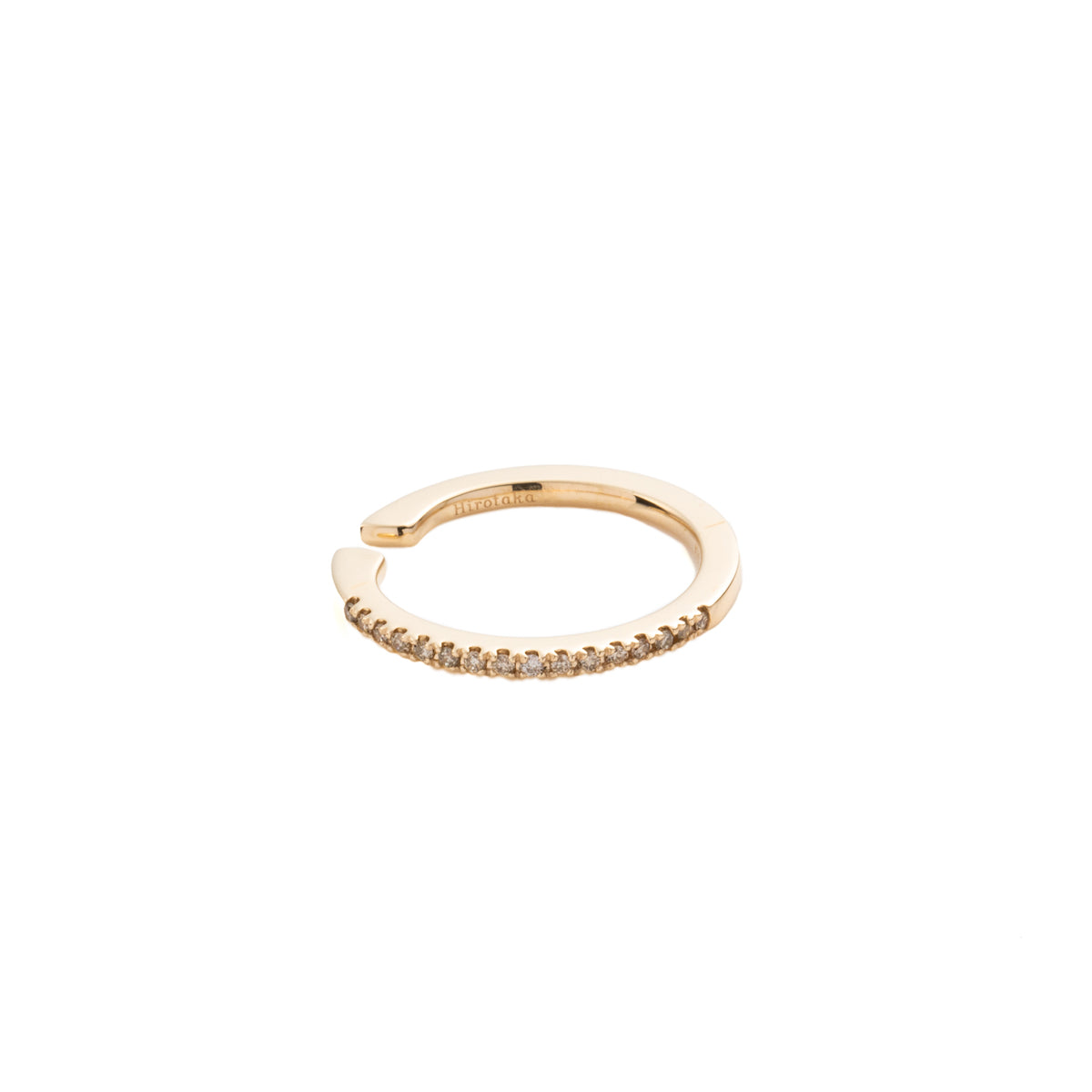 GOSSAMER Oversized Diamond Ear Cuff Small size