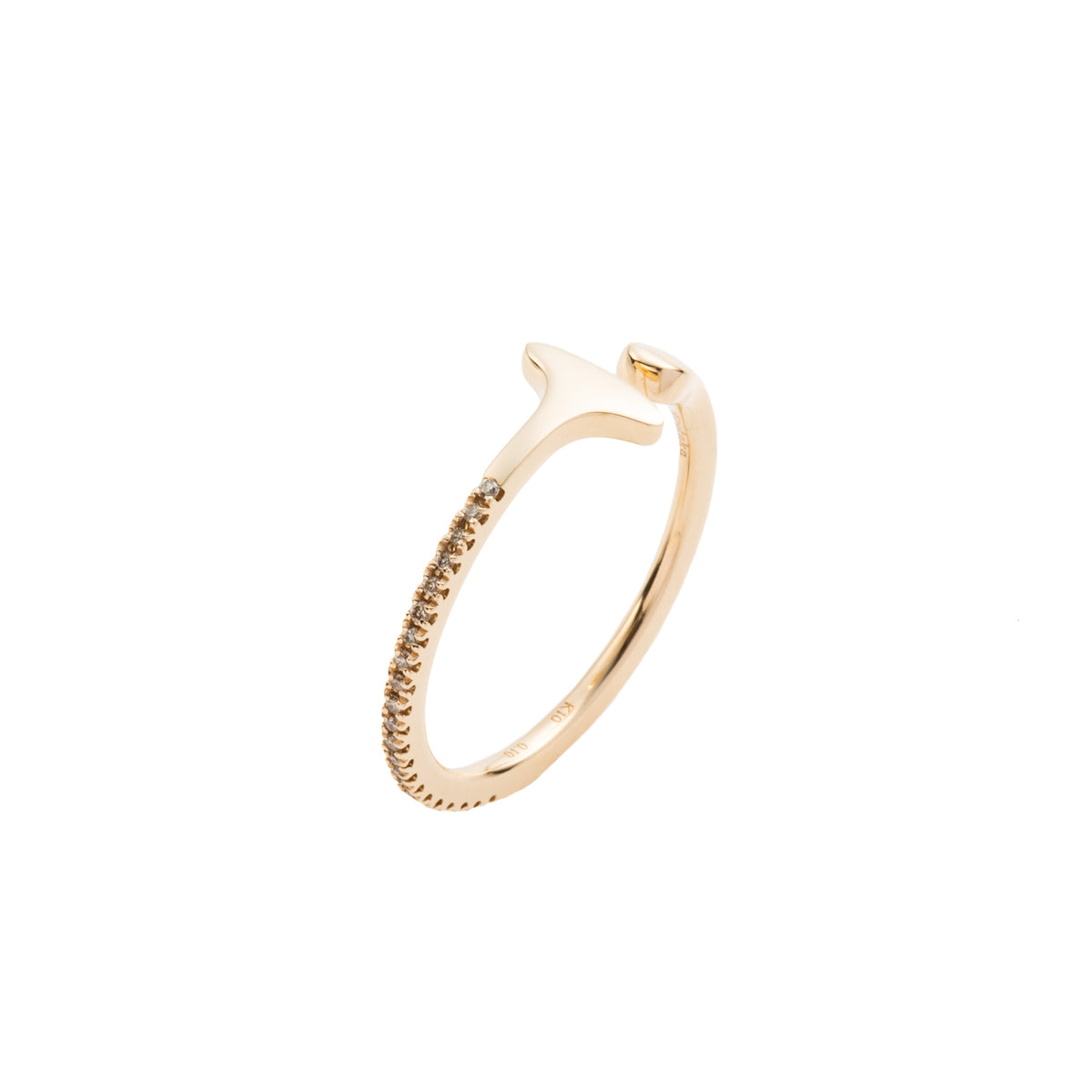 GOSSAMER Oversized Diamond Ear Cuff Medium size