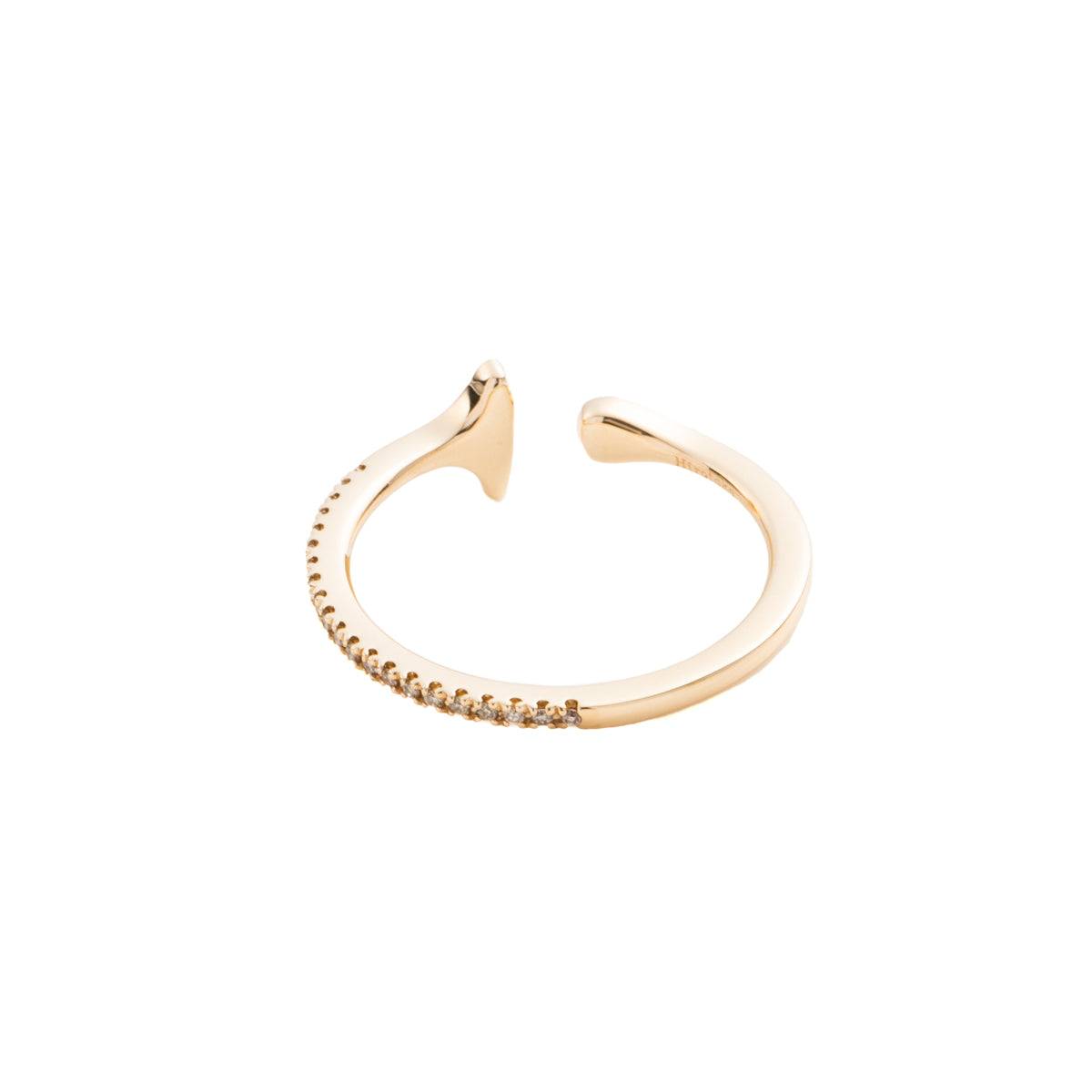 GOSSAMER Oversized Diamond Ear Cuff Medium size
