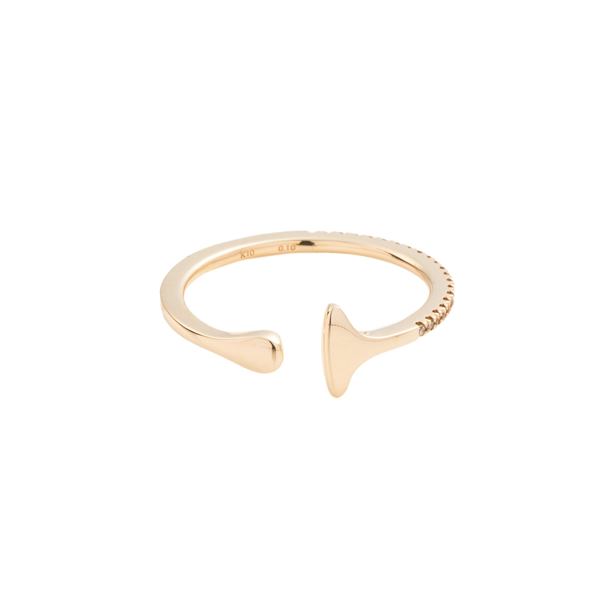 GOSSAMER Oversized Diamond Ear Cuff Medium size