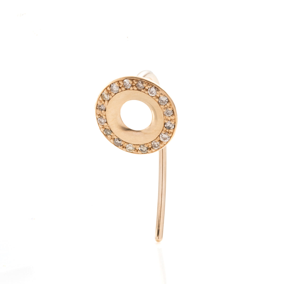 WHEEL OF FORTUNE Diamond Short Arrow Earring